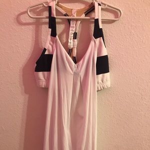 lululemon striped bra tank top